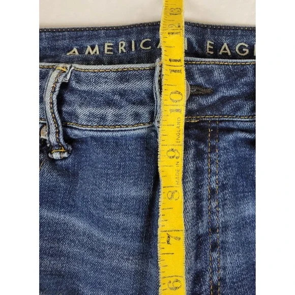 American Eagle Original Bootcut Jeans Mens 34x30 Medium Wash Blue 0115-5596 - Picture 4 of 11